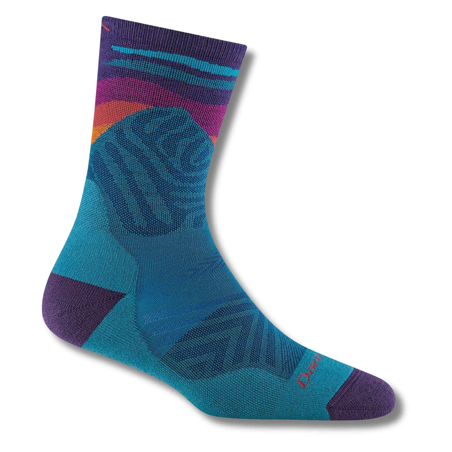 DARN TOUGH WOMEN'S MIRNAVATED MICRO CREW ULTRA-LIGHTWEIGHT CUSHION RUNNING SOCKS