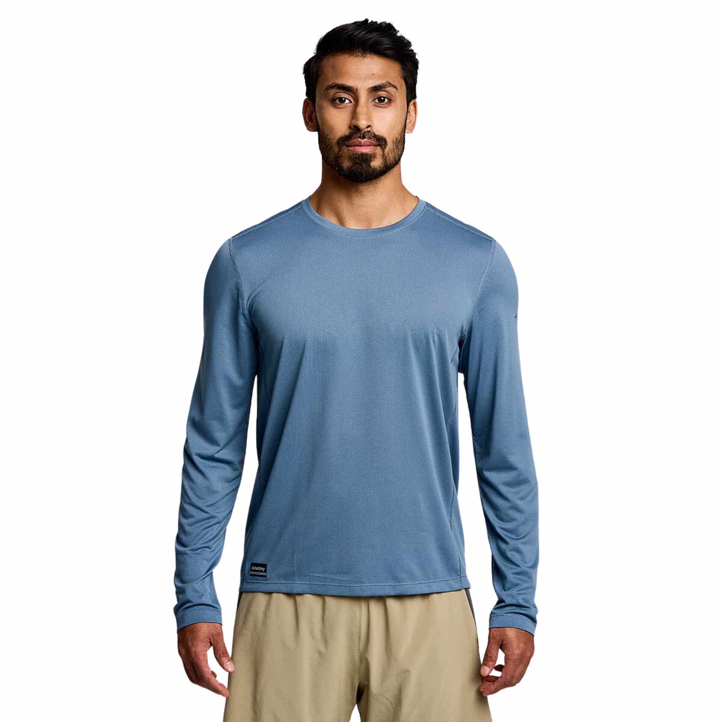 SAUCONY MEN'S STOPWATCH LONG SLEEVE