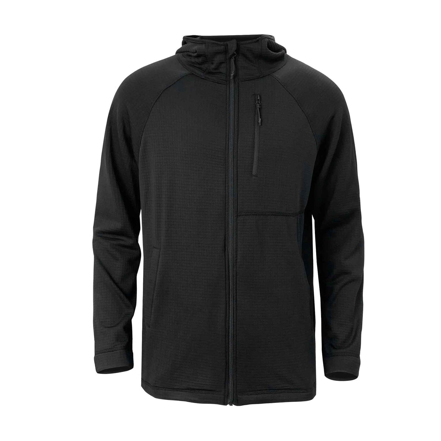 TRWS MEN'S WAFFLE HOODED JACKET