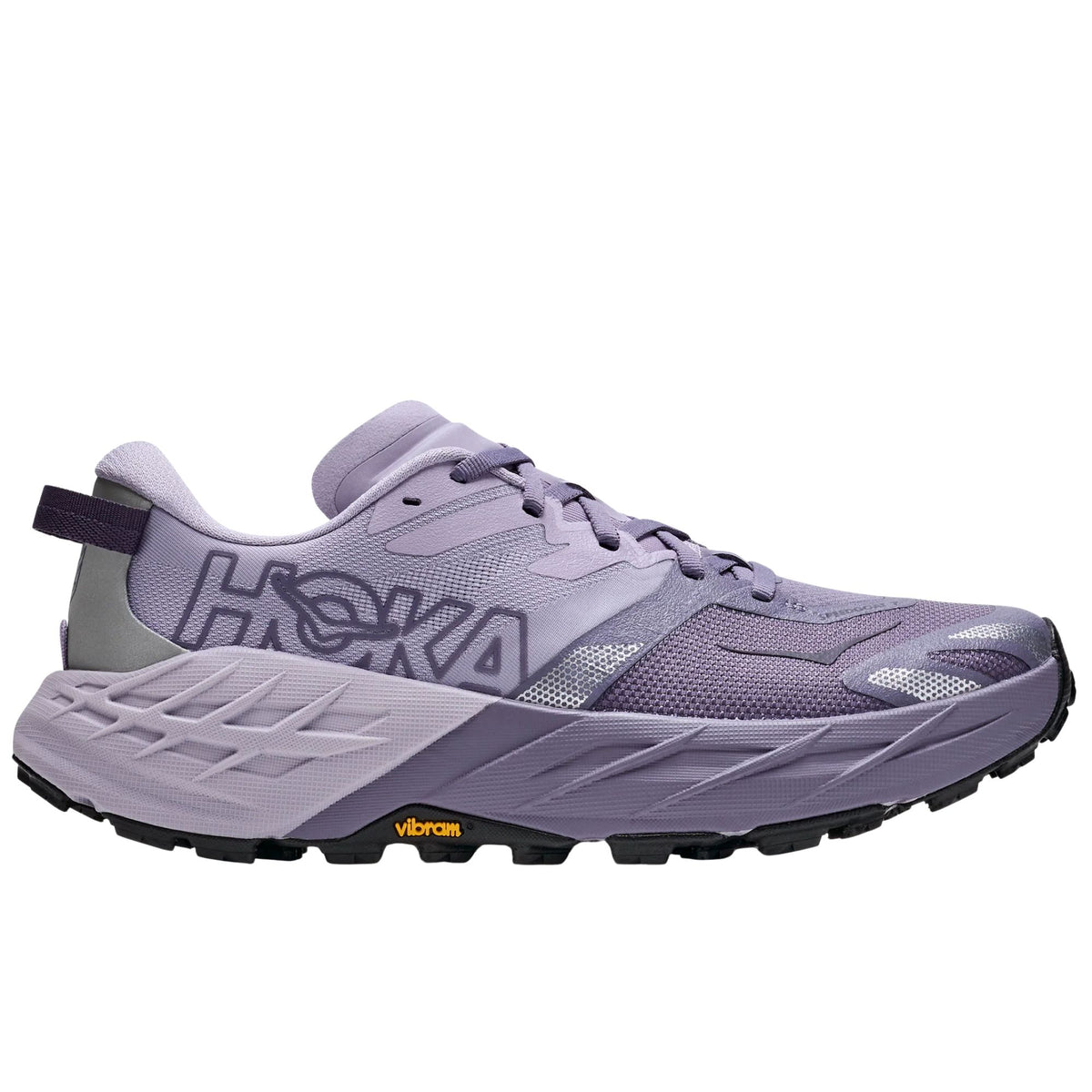 HOKA Speedgoat 7 women's trail running shoe in Mellow Lilac/Purple Fog