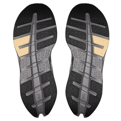 On Cloudrunner 3 men's stability running shoe in Platinum/Squash, alternate view