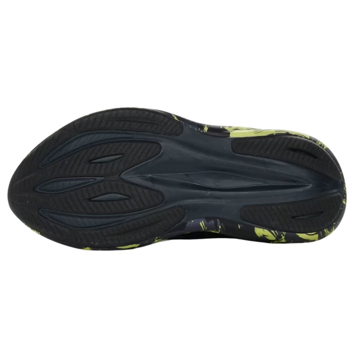 Mizuno Sky Prime men's road running shoe in Vulcan/Grossular Green, alternate view