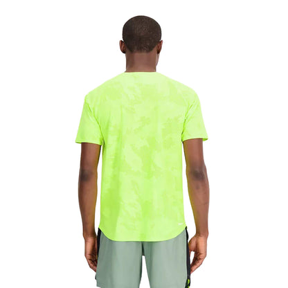 NEW BALANCE MEN'S Q SPEED JACQUARD SHORT SLEEVE