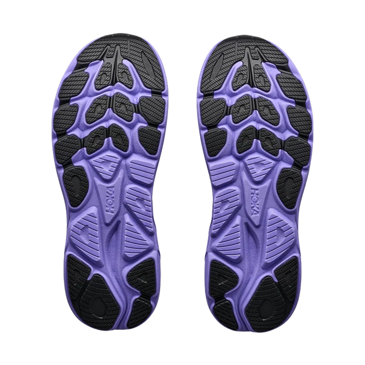 HOKA Clifton 11 men's road running shoe in Black/Neon Yuzu, alternate view