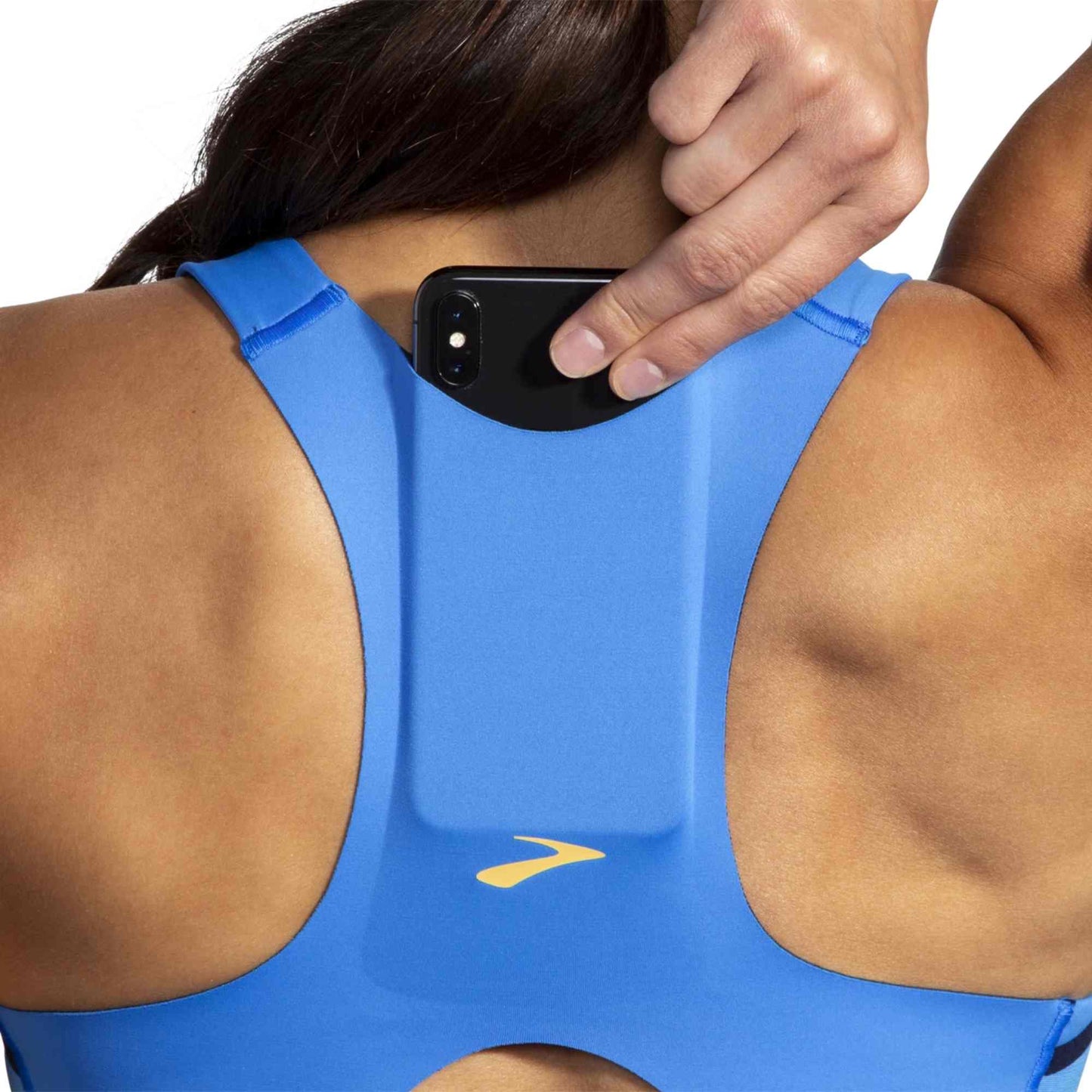 BROOKS WOMEN'S DRIVE 3 POCKET RUN BRA