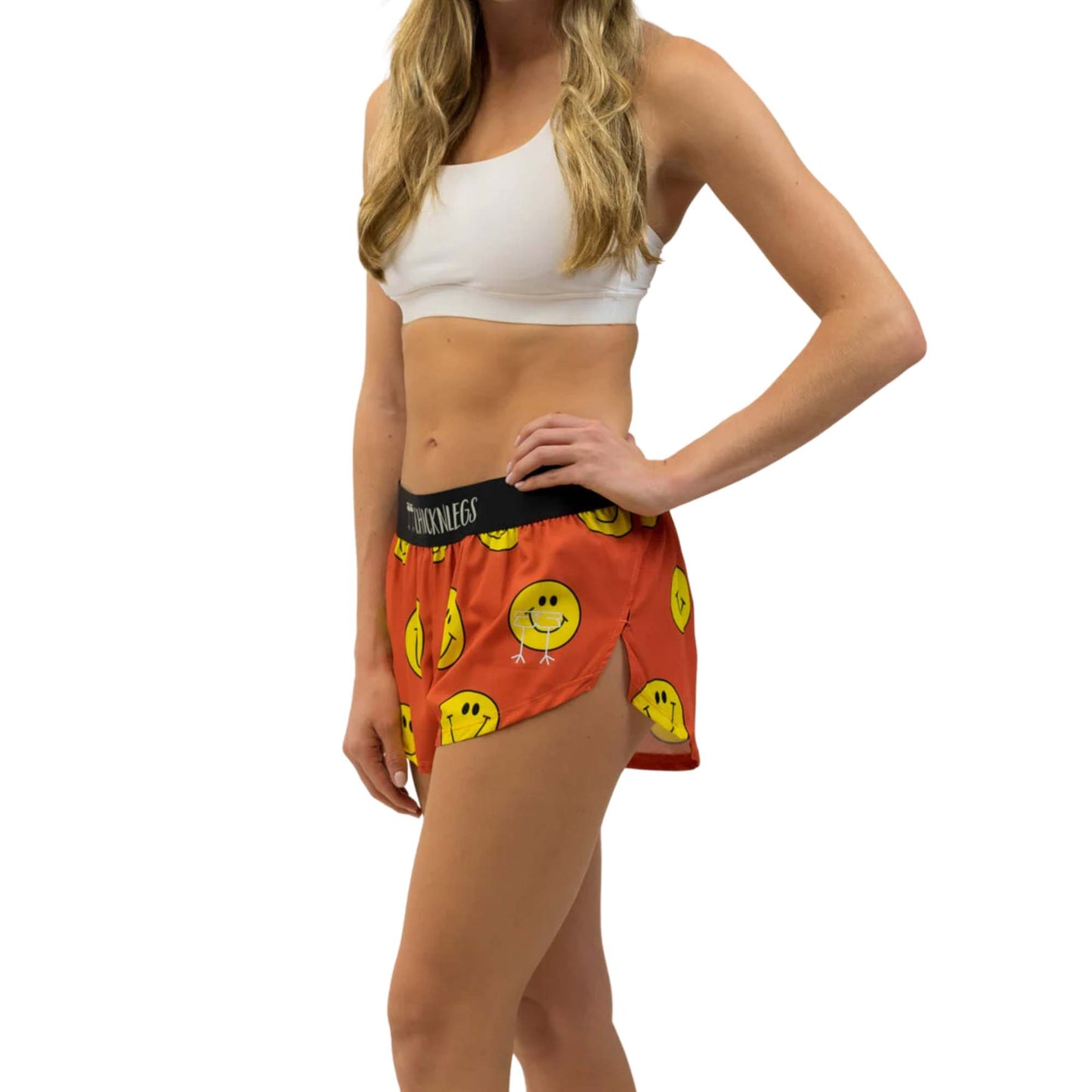 CHICKNLEGS WOMEN'S 1.5" SPLIT SHORTS