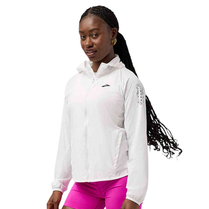 KC MARATHON THEMED BROOKS WOMEN'S CANOPY PACKABLE JACKET