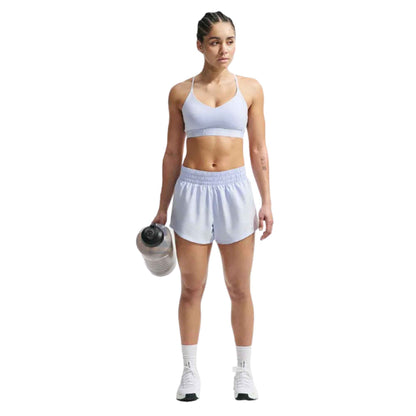 NIKE WOMEN'S ONE DRI-FIT MID-RISE 3" BRIEF-LINED SHORTS