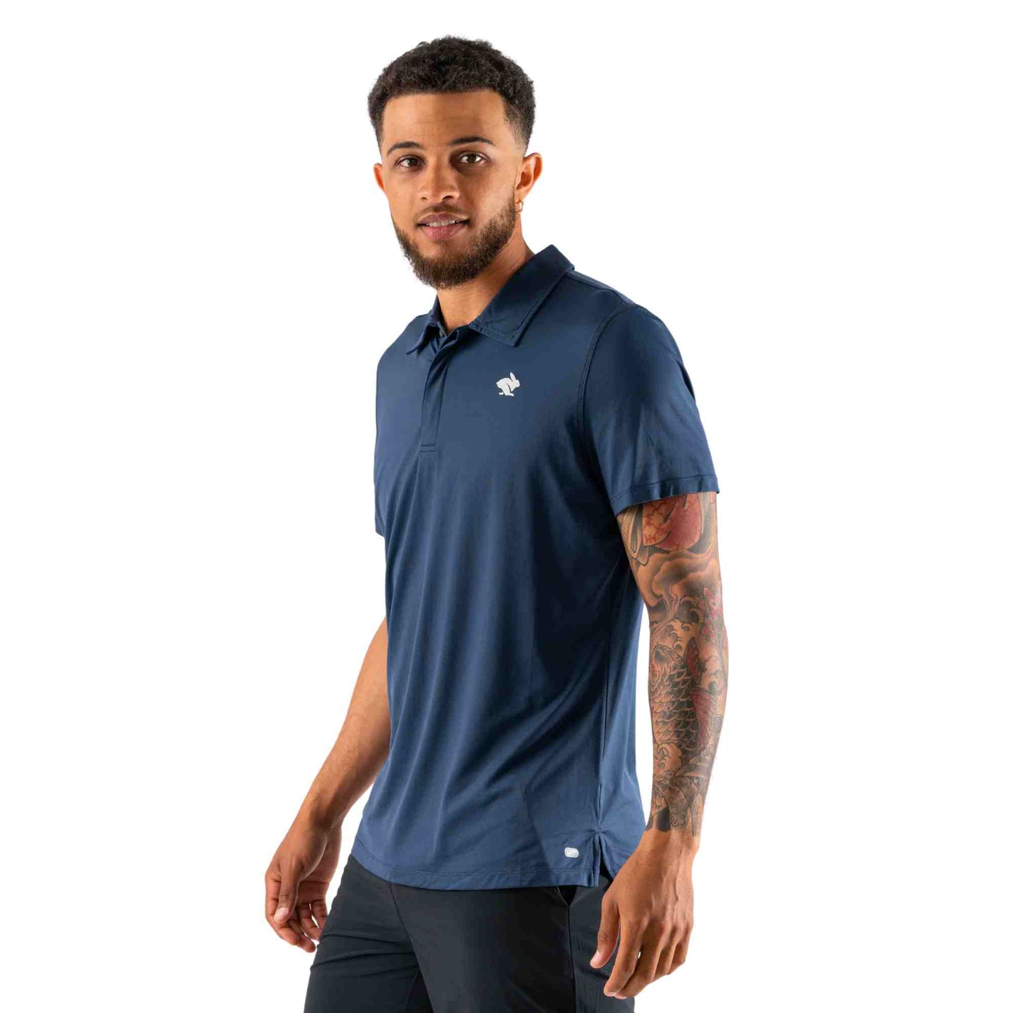 RABBIT MEN'S UPF POLO ICE