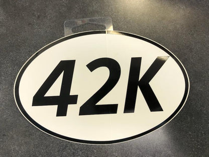 BAYSIX LARGE OVAL STICKER
