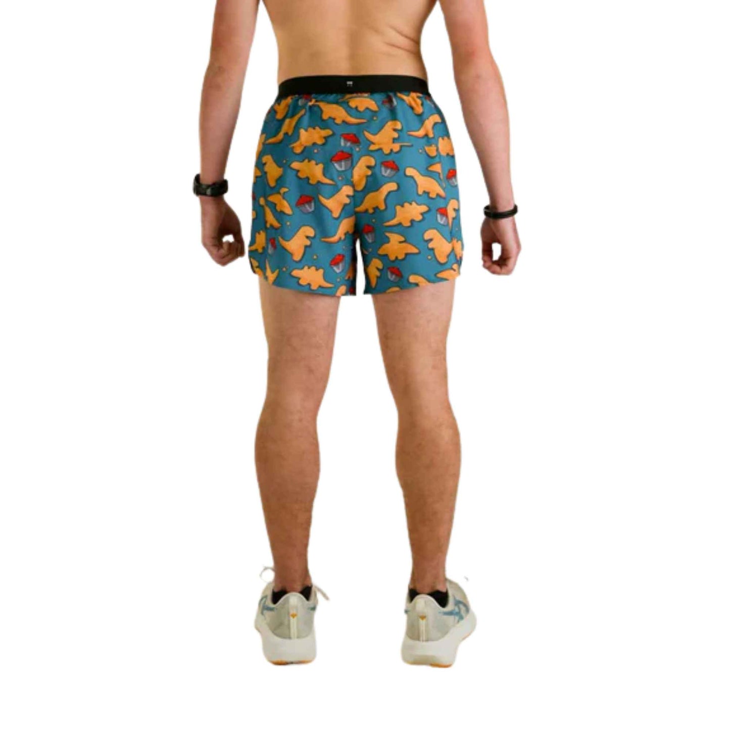 CHICKNLEGS MEN'S 5" DS RUNNING SHORTS