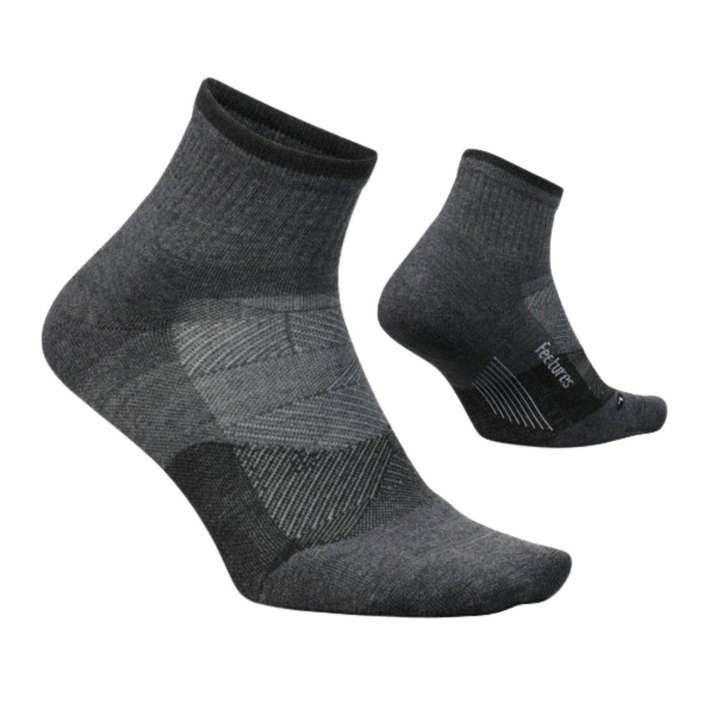 FEETURES TRAIL MAX CUSHION QUARTER SOCK