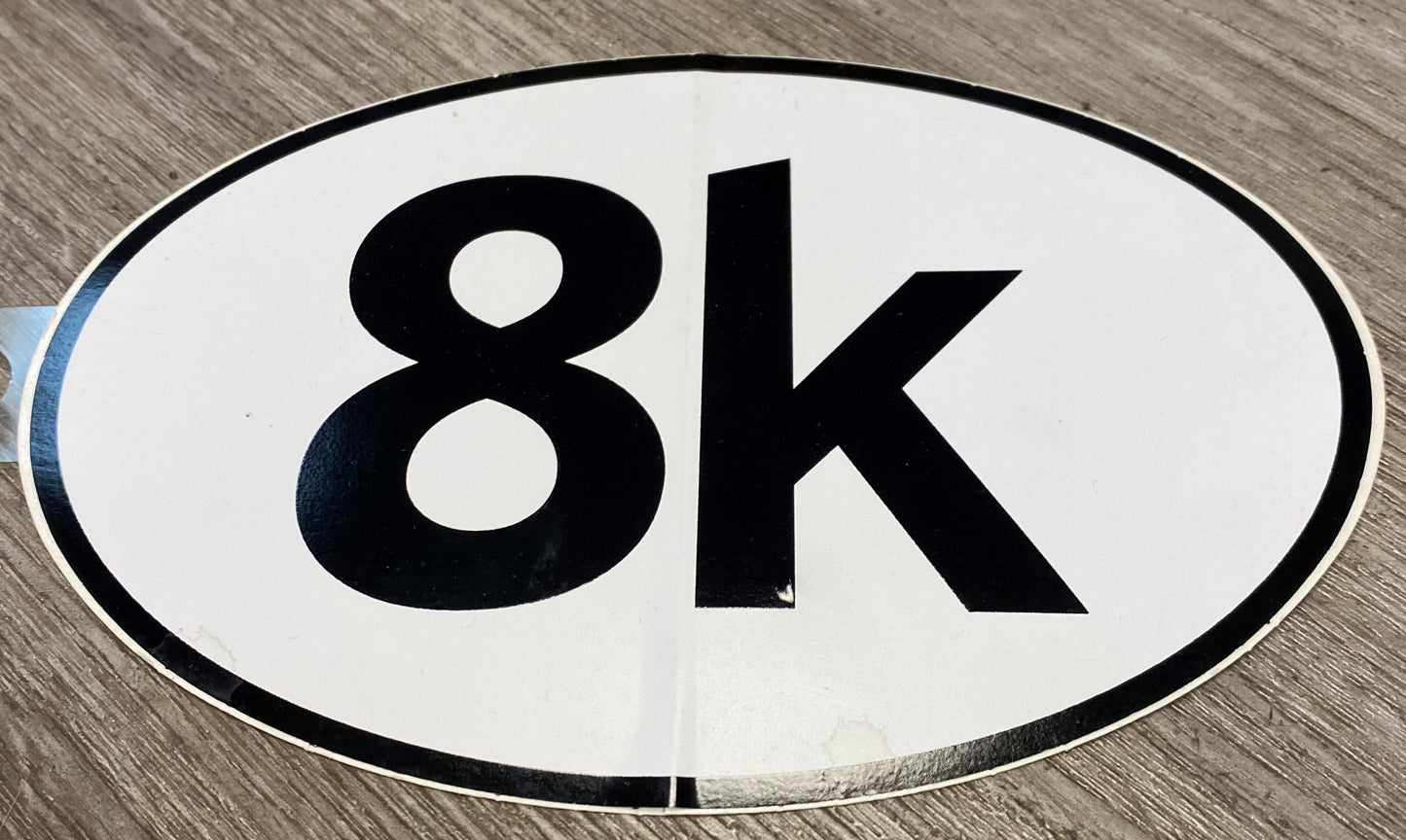 BAYSIX LARGE OVAL STICKER