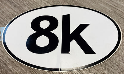 BAYSIX LARGE OVAL STICKER