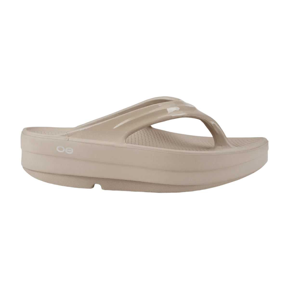 OOFOS women's OOmega OOlala Thong in Nomad