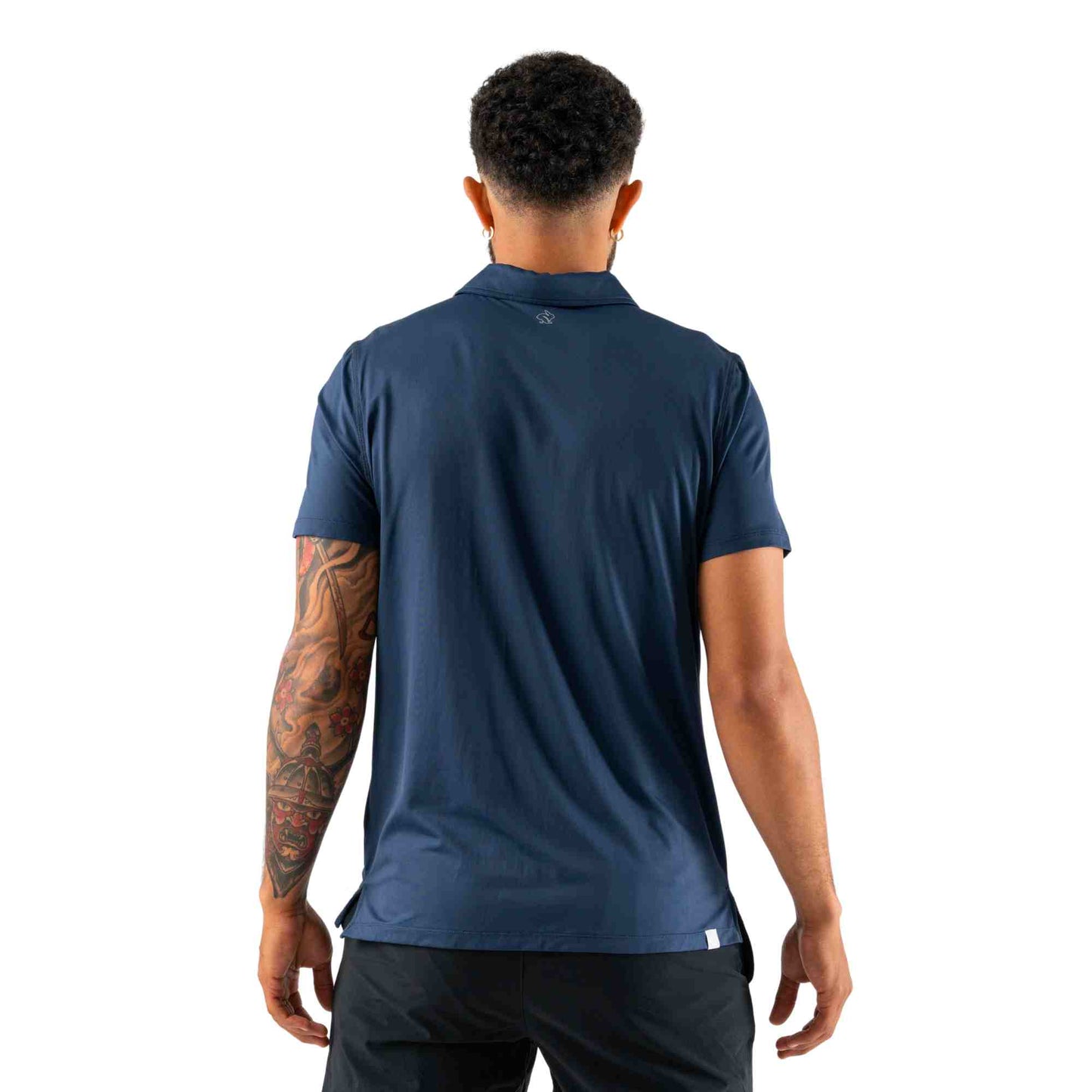 RABBIT MEN'S UPF POLO ICE