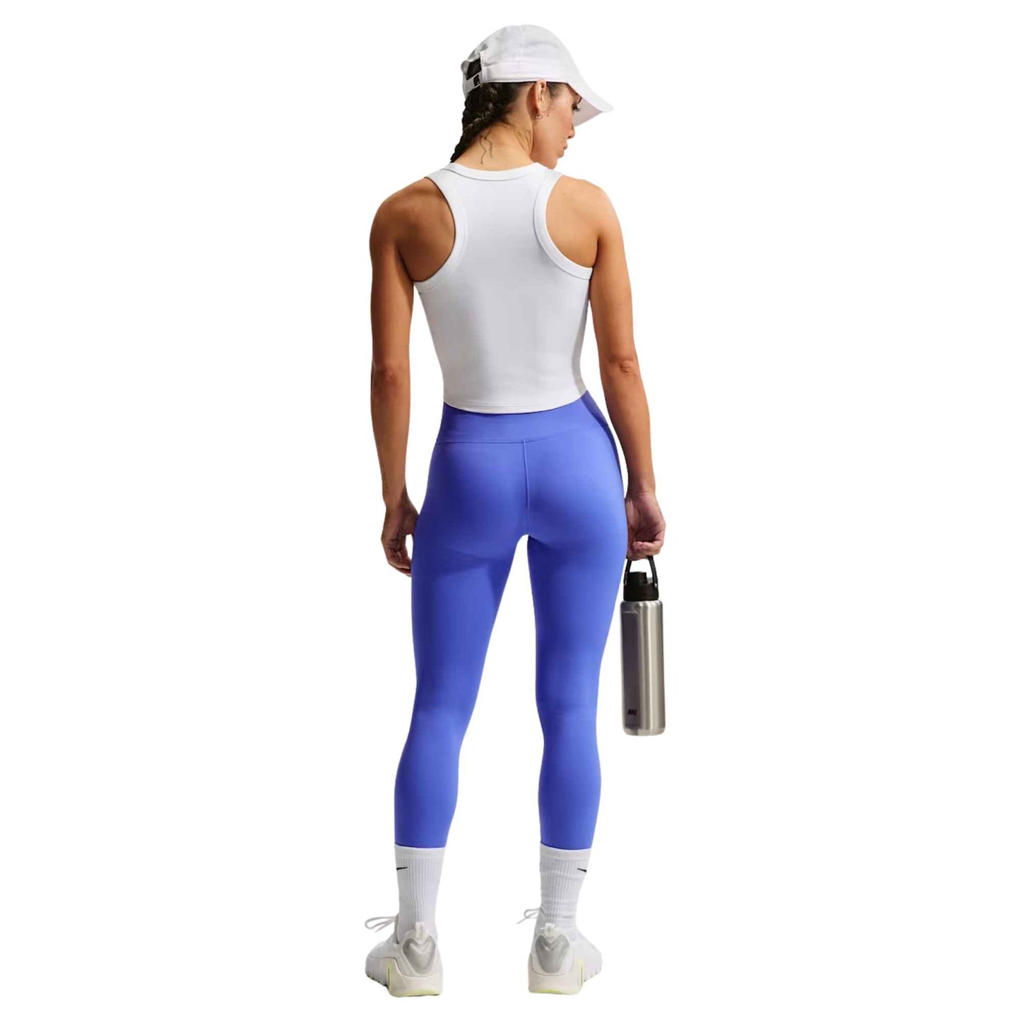 NIKE WOMEN'S ONE FITTED DRI-FIT CROPPED TANK TOP