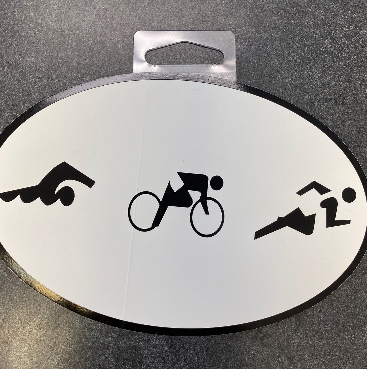 BAYSIX LARGE OVAL STICKER