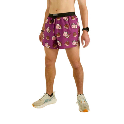CHICKNLEGS MEN'S 5" DS RUNNING SHORTS