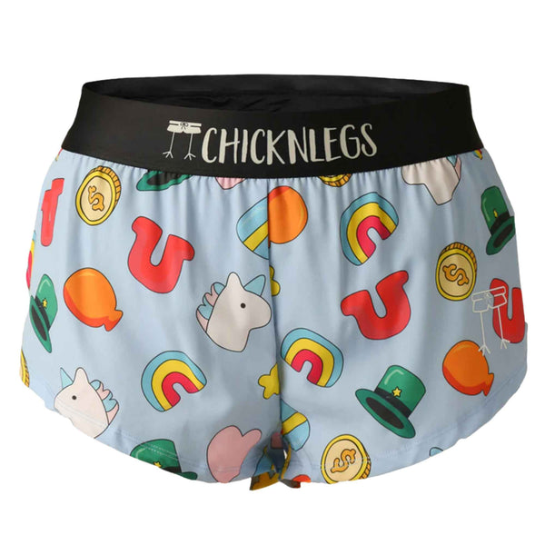 CHICKNLEGS WOMEN'S 1.5" SPLIT SHORTS