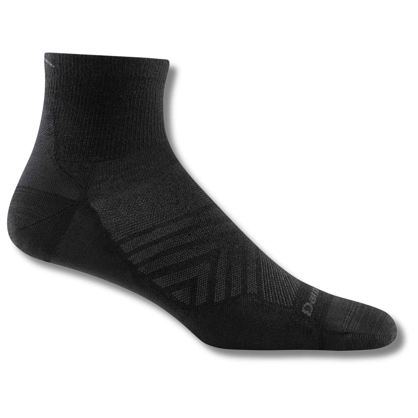 DARN TOUGH MEN'S RUN QUARTER ULTRA-LIGHTWEIGHT NO CUSHION RUNNING SOCKS