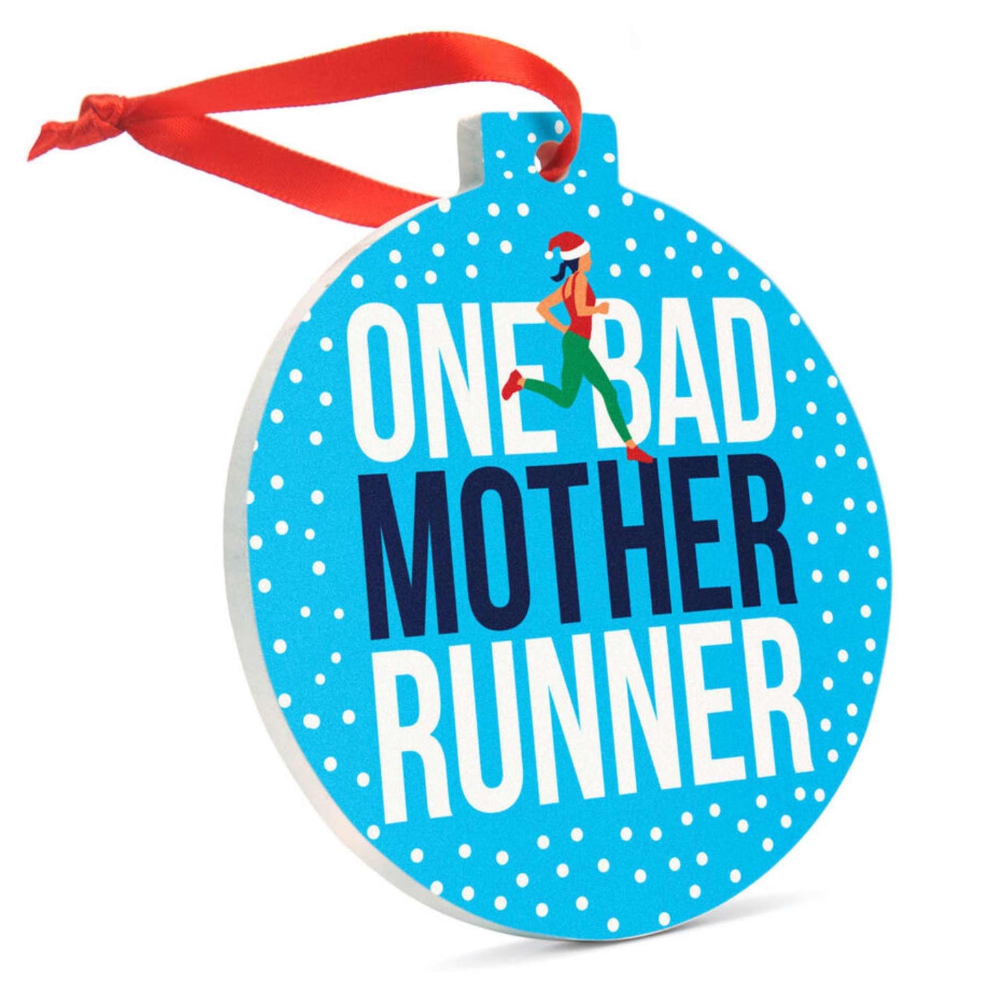 CHALKTALK SPORTS RUNNING ROUND CERAMIC ORNAMENT