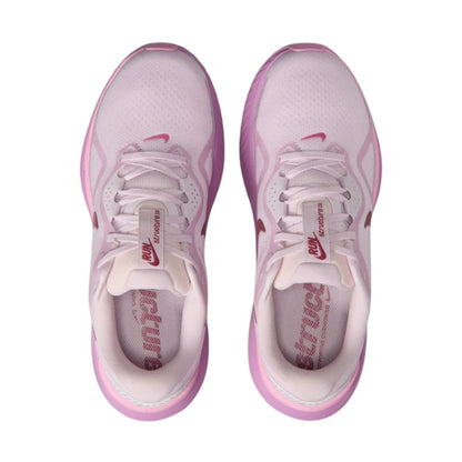 Nike Structure 26 women's stability running shoe in Bleached Lilac/Pink Smoke/Pink Rise, alternate view