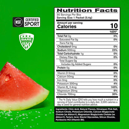 BPN Electrolytes in Salted Watermelon