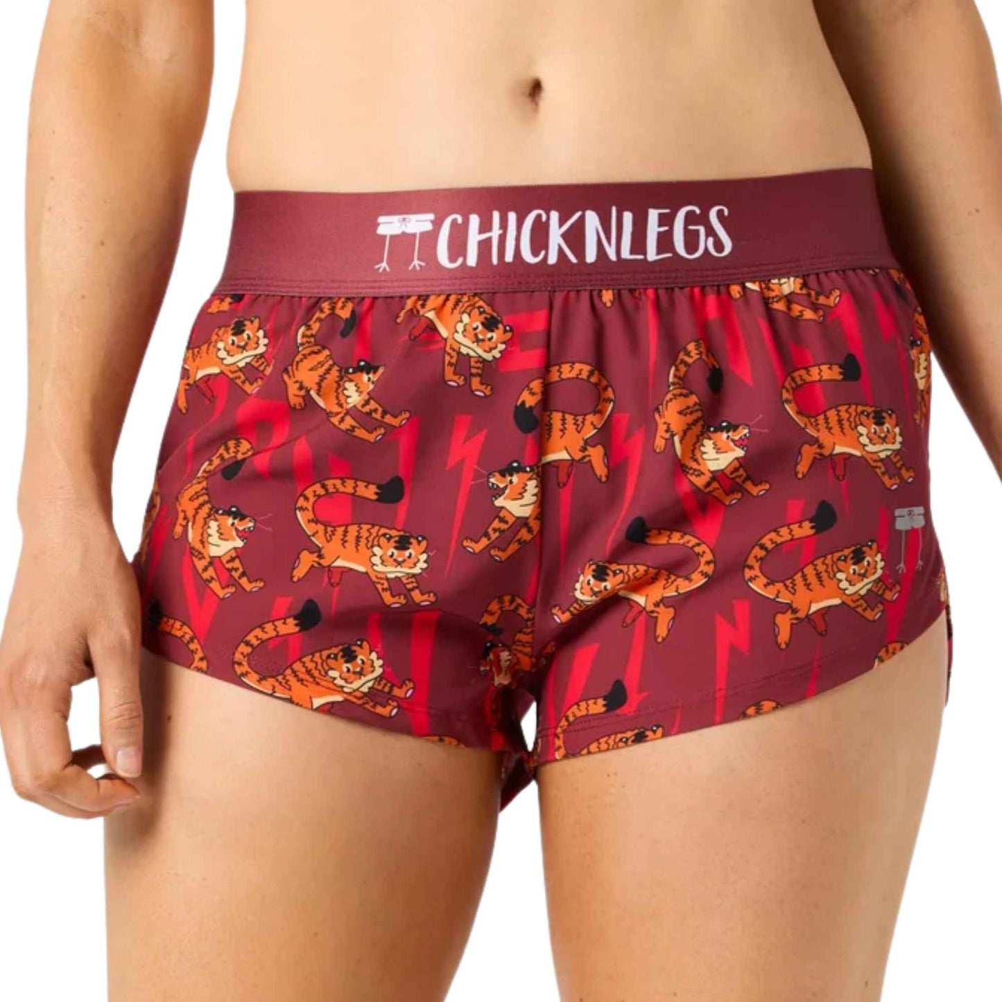 CHICKNLEGS WOMEN'S 1.5" SPLIT SHORTS