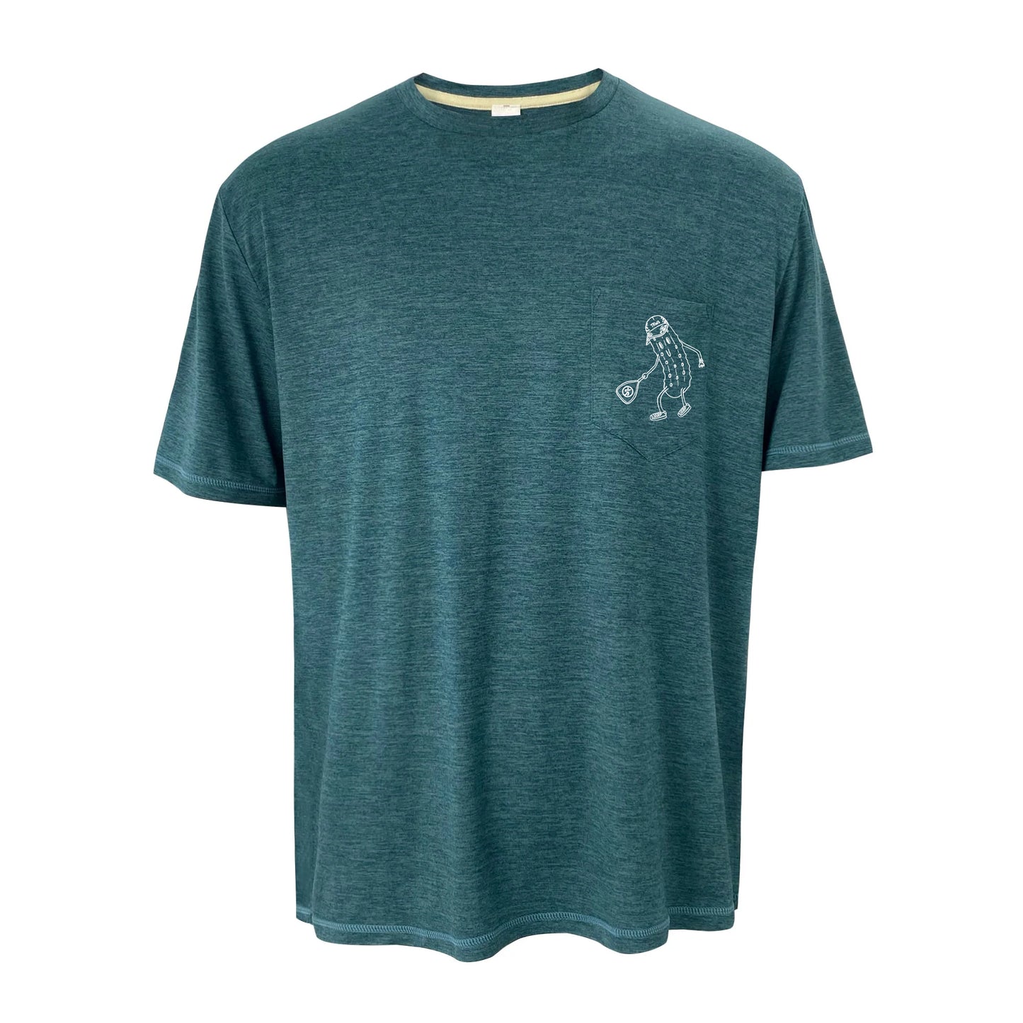 TRWS PRINTED MEN'S PERFORMANCE TECH POCKET TEE