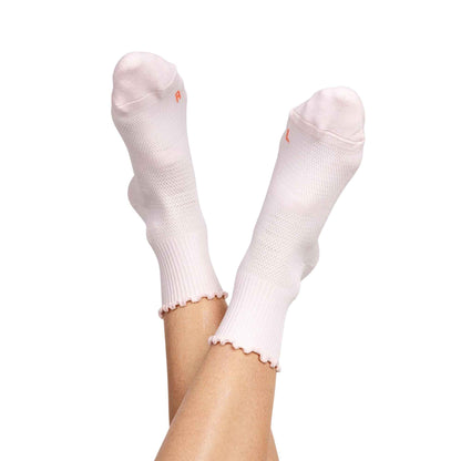 SATURDAY STRIDES RUFFLE QUARTER SOCK