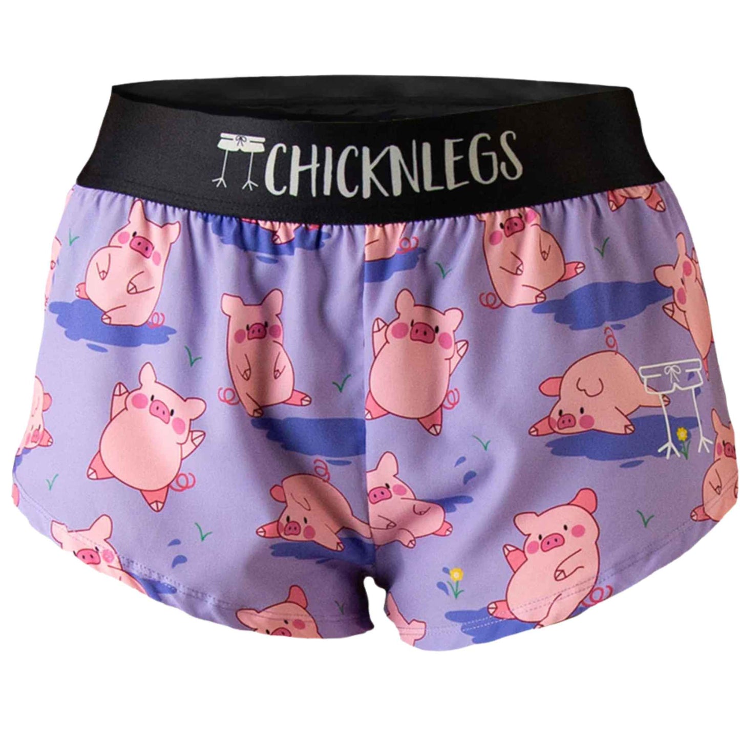 CHICKNLEGS WOMEN'S 1.5" SPLIT SHORTS