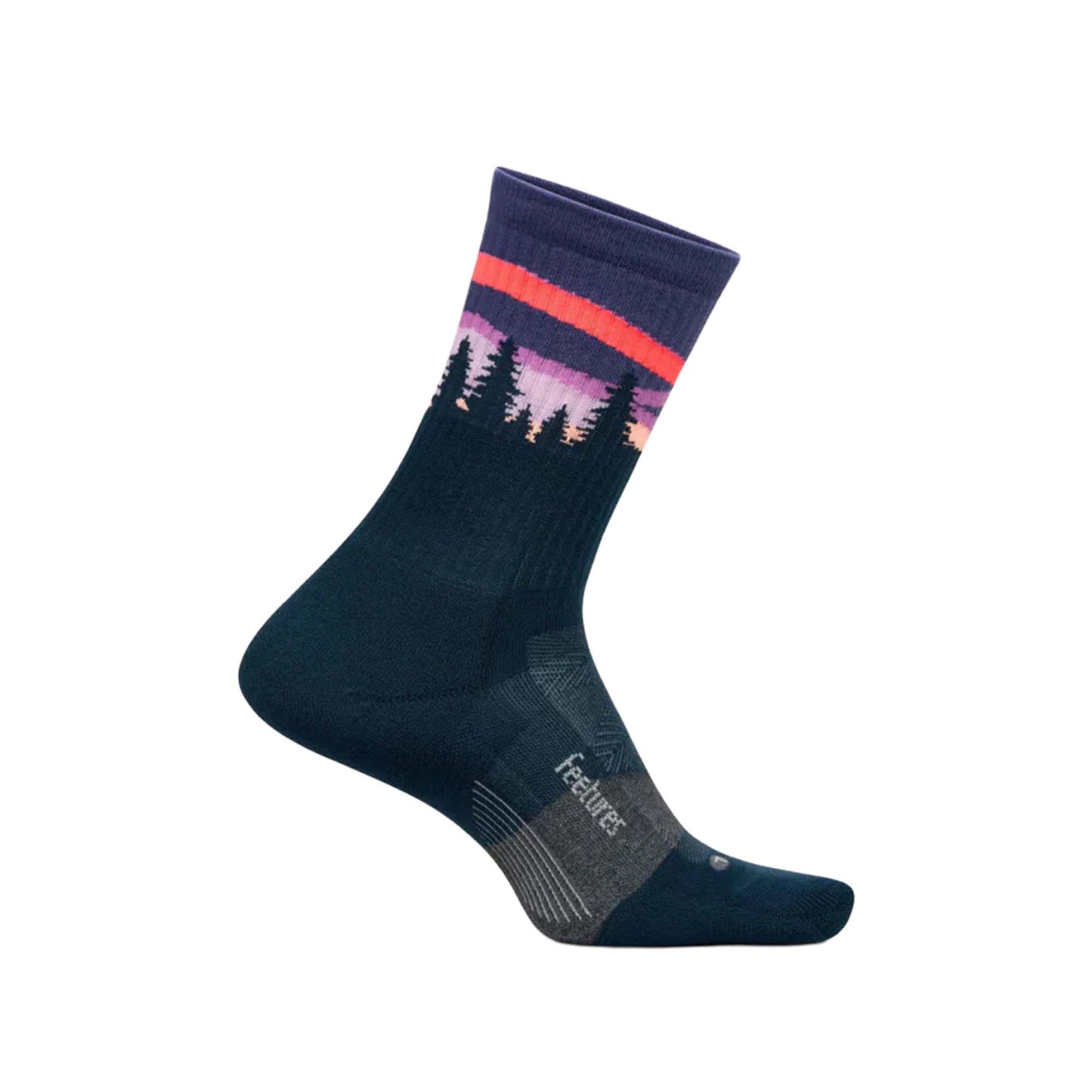 FEETURES ELITE TRAIL MINI CREW MAX CUSHION SOCK