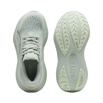 PUMA MagMax Nitro 2 women's road running shoe in Créme De Mint/Sage Glow, alternate view