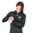SAYSKY WOMEN'S PACE HALF ZIP LONG SLEEVE