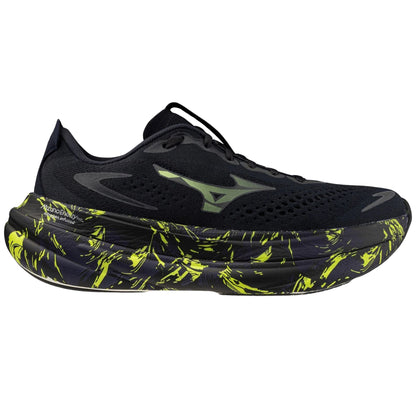 Mizuno Sky Prime men's road running shoe in Vulcan/Grossular Green