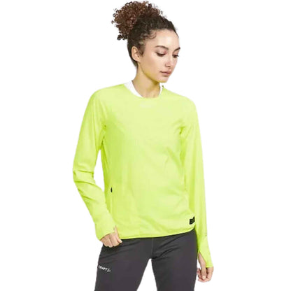 CRAFT WOMEN'S PRO HYPERVENT LONG SLEEVE WIND TOP