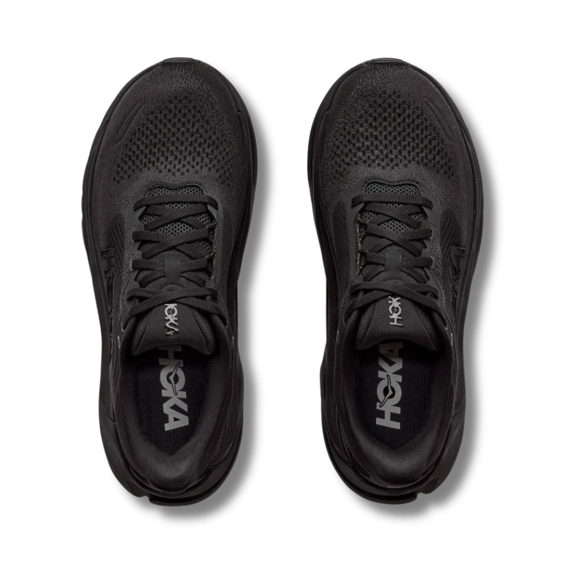 HOKA Arahi 9 Wide men's stability running shoe in Black/Black, alternate view