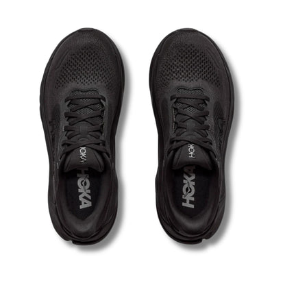 HOKA Arahi 9 Wide men's stability running shoe in Black/Black, alternate view