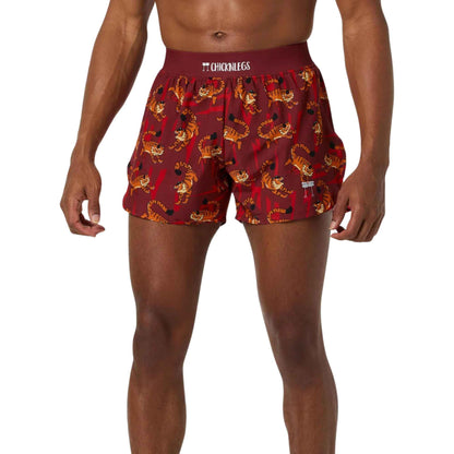 CHICKNLEGS MEN'S 4" SPLIT SHORT