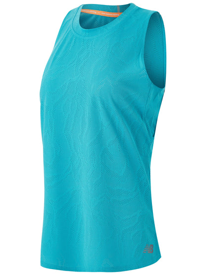NEW BALANCE WOMEN'S Q SPEED FUEL JACQUARD TANK