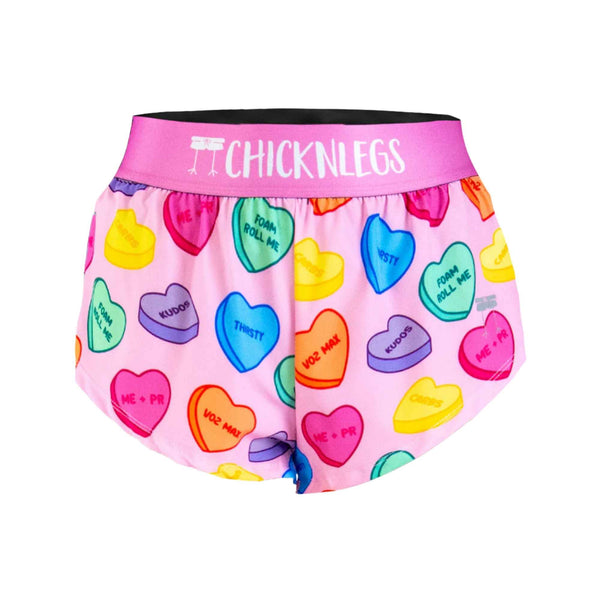 CHICKNLEGS WOMEN'S 1.5" SPLIT SHORTS