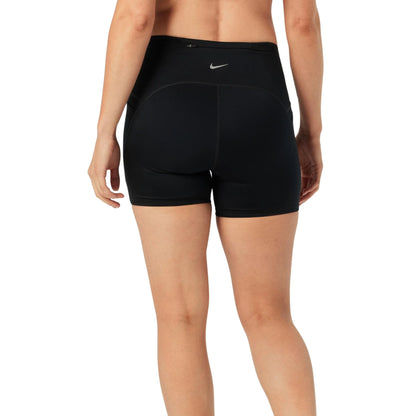 NIKE WOMEN'S SWIFT HIGH-WAISTED 4" TIGHT RUNNING SHORTS WITH POCKETS