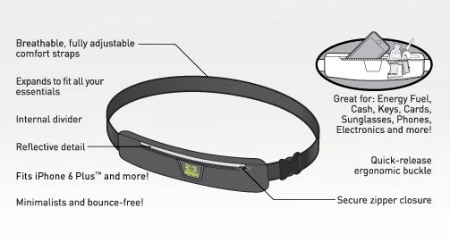 AMPHIPOD REFLECTIVE MICROSTRETCH PLUS LUXE