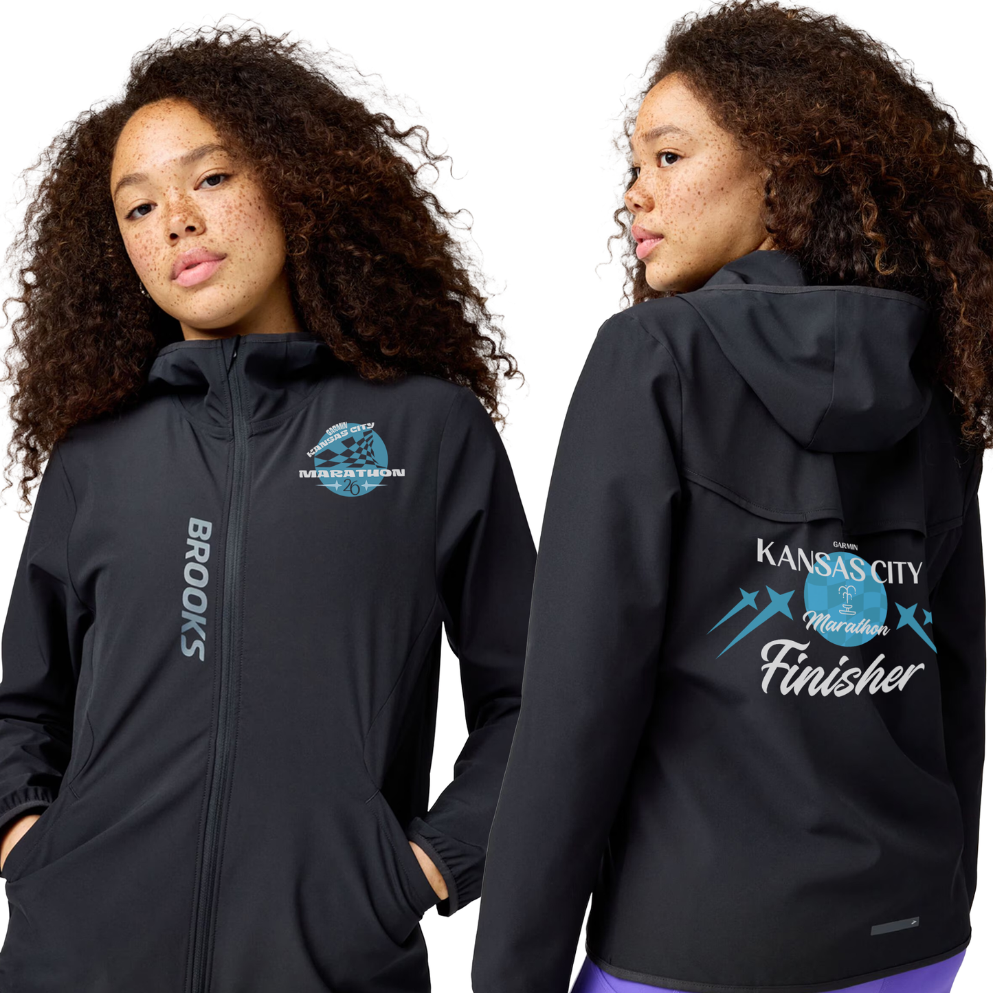 KC MARATHON 2026 BROOKS WOMEN'S CANOPY JACKET