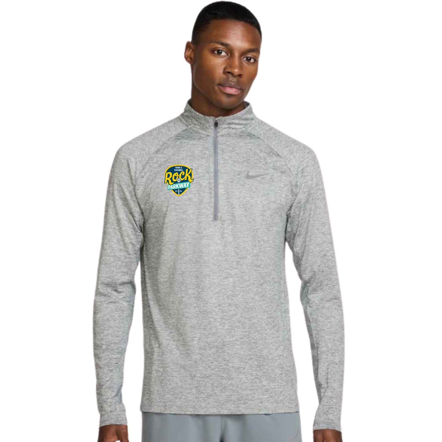 NIKE MEN'S STRIDE DRI-FIT 1/2 ZIP MIDLAYER RTP