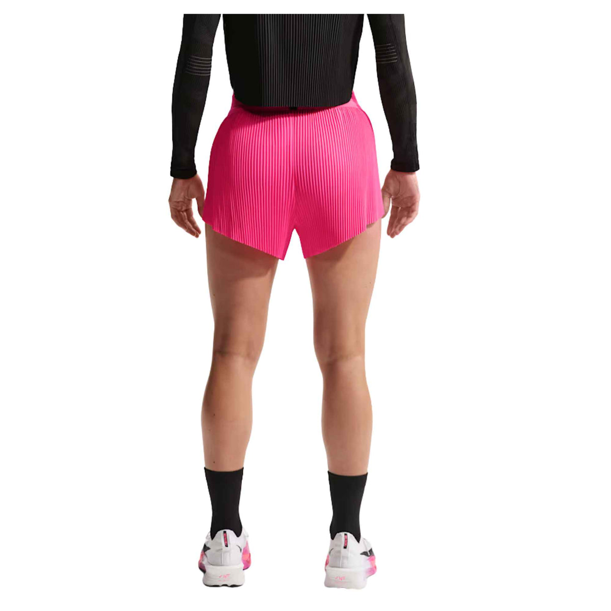 NIKE WOMEN'S AEROSWIFT DRI-FIT ADV MID-RISE BRIEF-LINED 3" RUNNING SHORTS