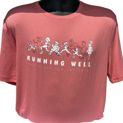 TRWS PRINTED MEN'S PERFORMANCE TECH SHORT SLEEVE