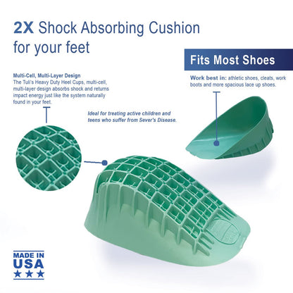 MEDI-DYNE HEAVY DUTY HEEL CUPS