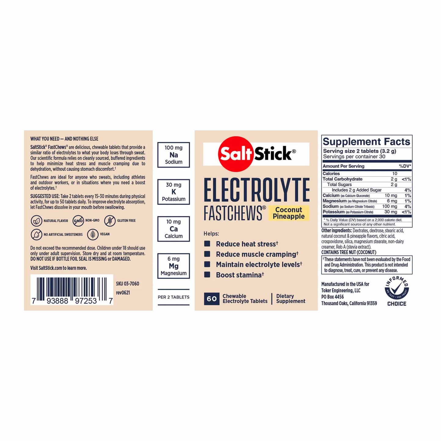 SALTSTICK FAST CHEWS BOTTLE